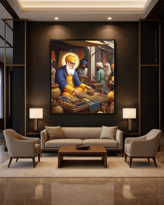 #39 Guru Nanak Dev Ji Wall Art Poster
