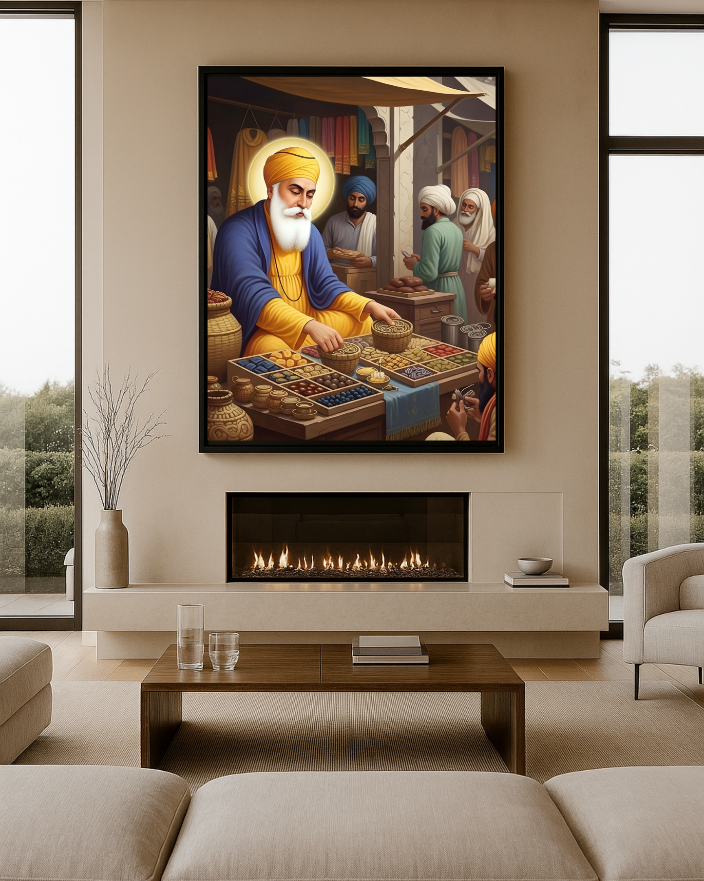 #39 Guru Nanak Dev Ji Wall Art Poster