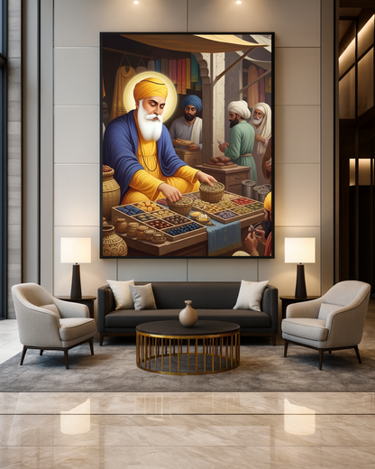 #39 Guru Nanak Dev Ji Wall Art Poster