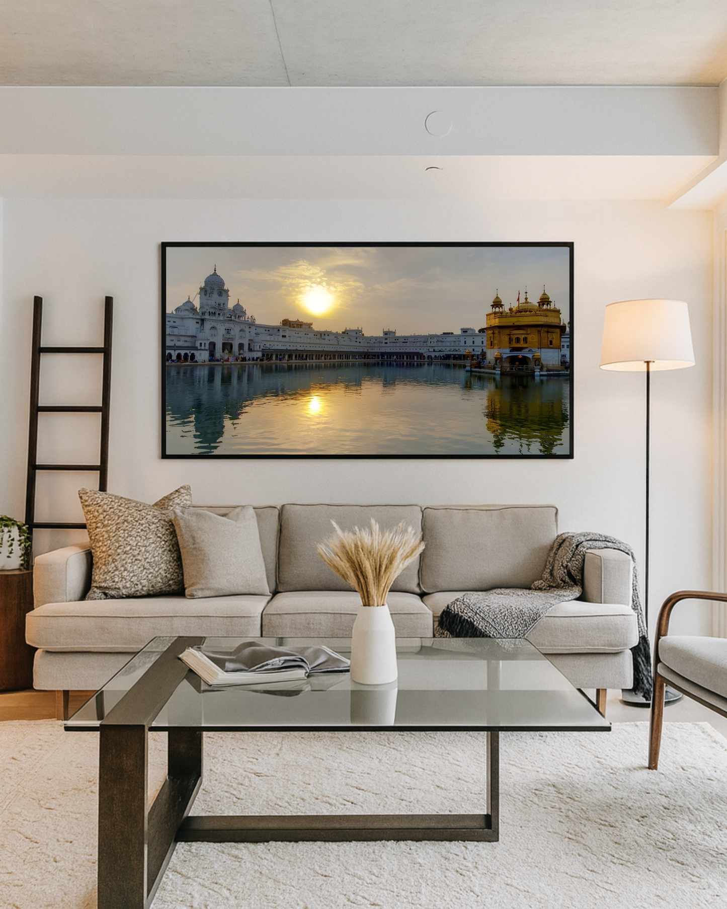 #40 Golden Temple Sunrise Wall Art Poster