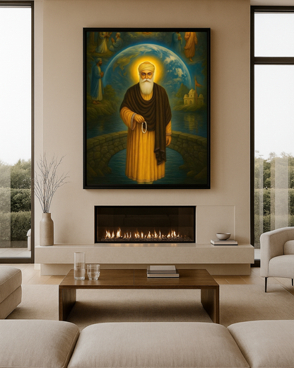 #38 Guru Nanak Dev Ji Wall Art Poster