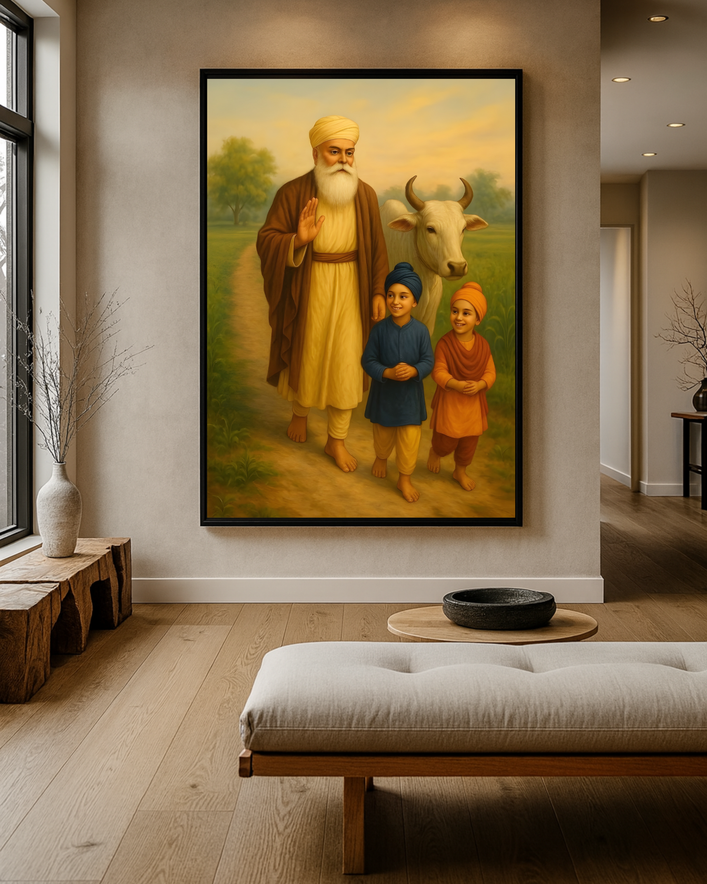#18 Guru Nanak Dev Ji Wall Art Poster