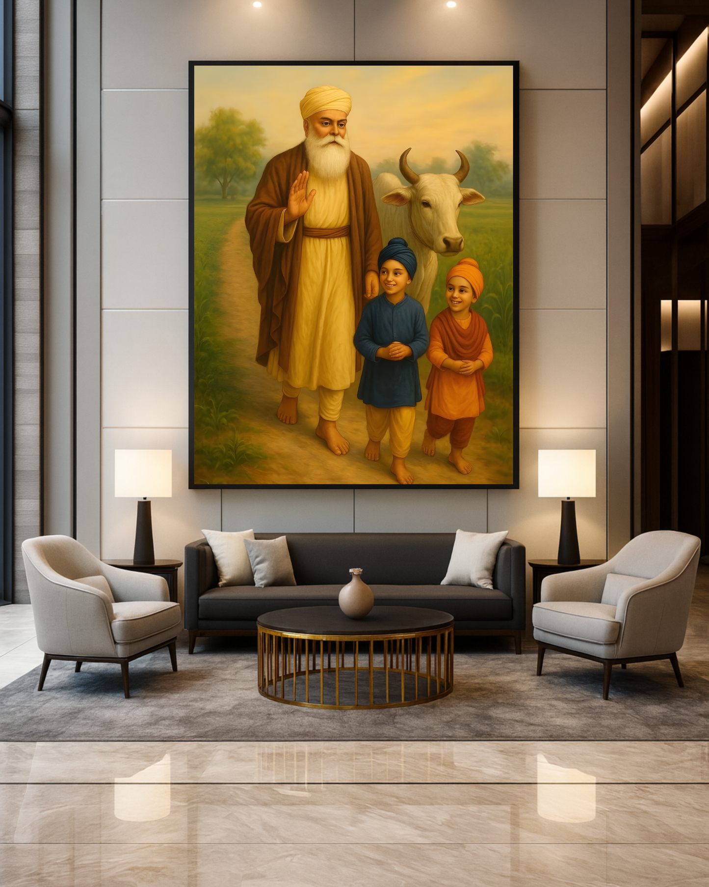 #18 Guru Nanak Dev Ji Wall Art Poster