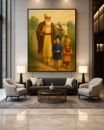 #18 Guru Nanak Dev Ji Wall Art Poster