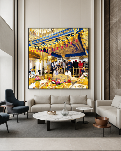 #34 Inside Golden Temple Wall Art Poster
