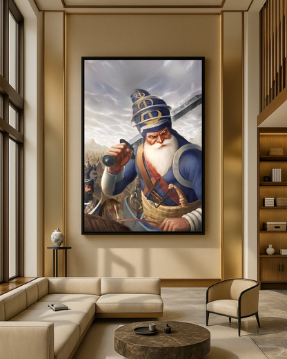 #5 Dhan Dhan Baba Deep Singh Ji Wall Art Poster