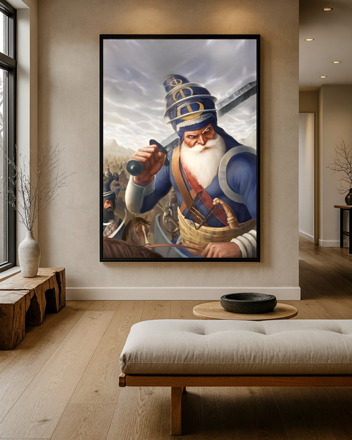#5 Dhan Dhan Baba Deep Singh Ji Wall Art Poster