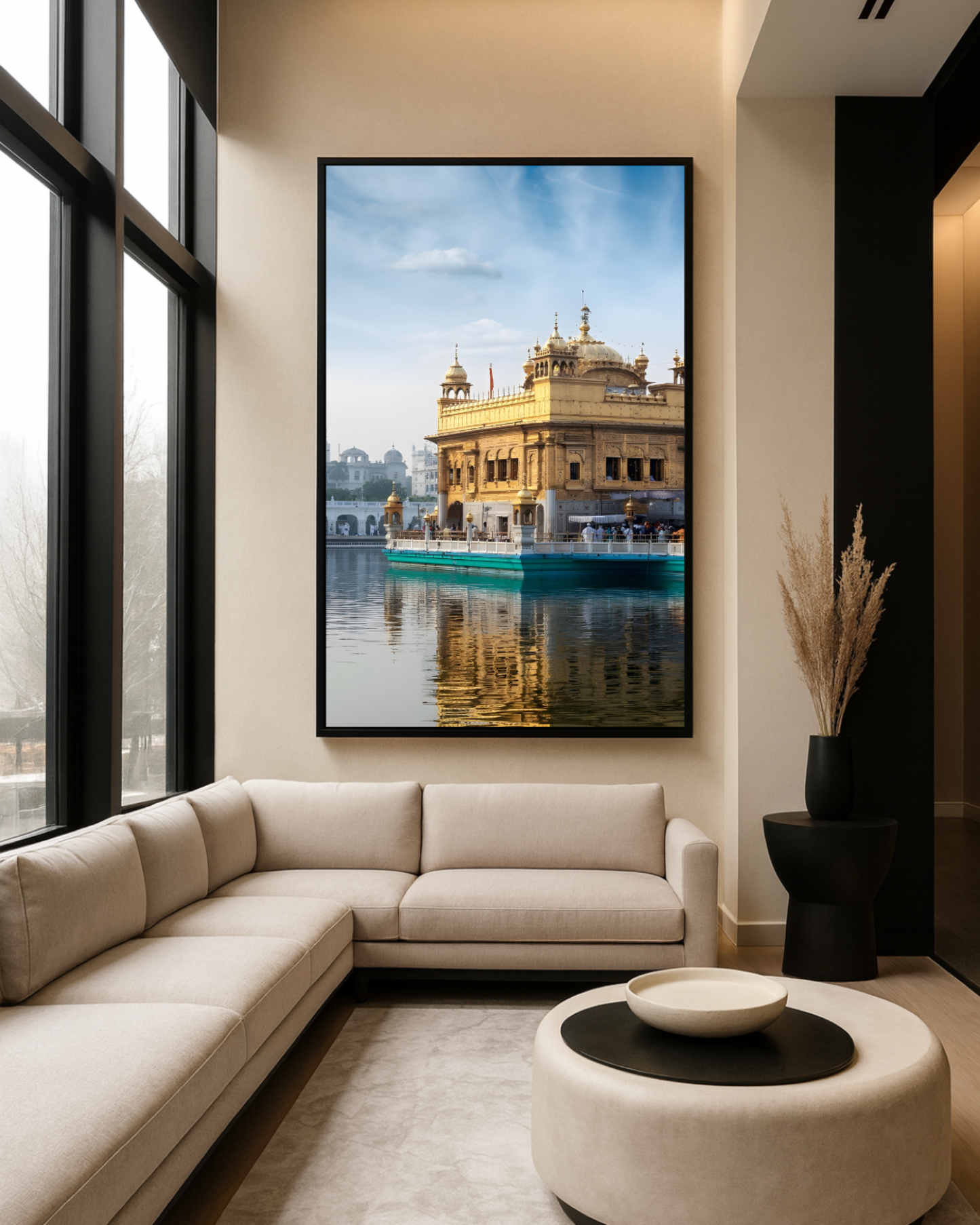 #9 Golden Temple Day Wall Art Poster