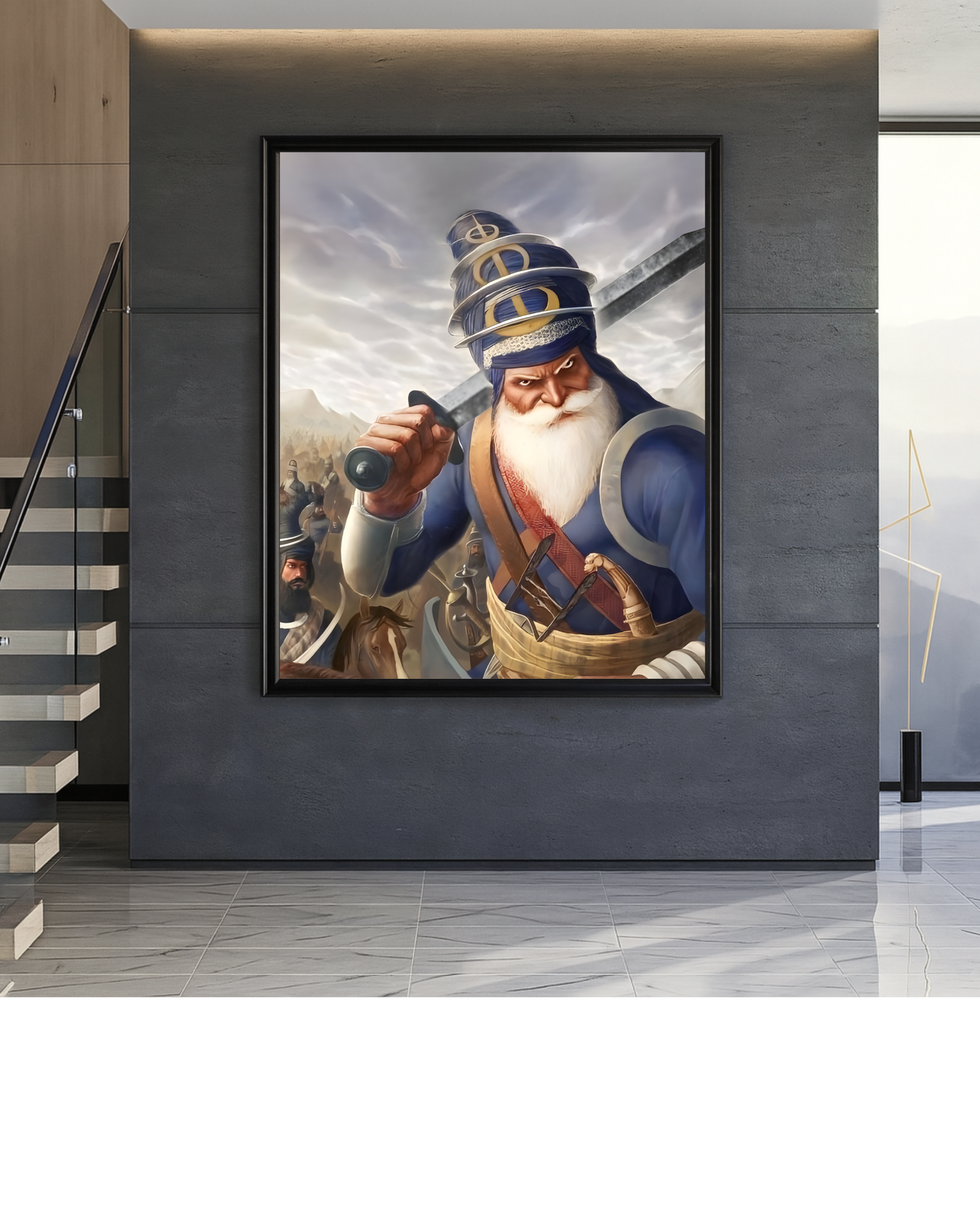 #5 Dhan Dhan Baba Deep Singh Ji Wall Art Poster