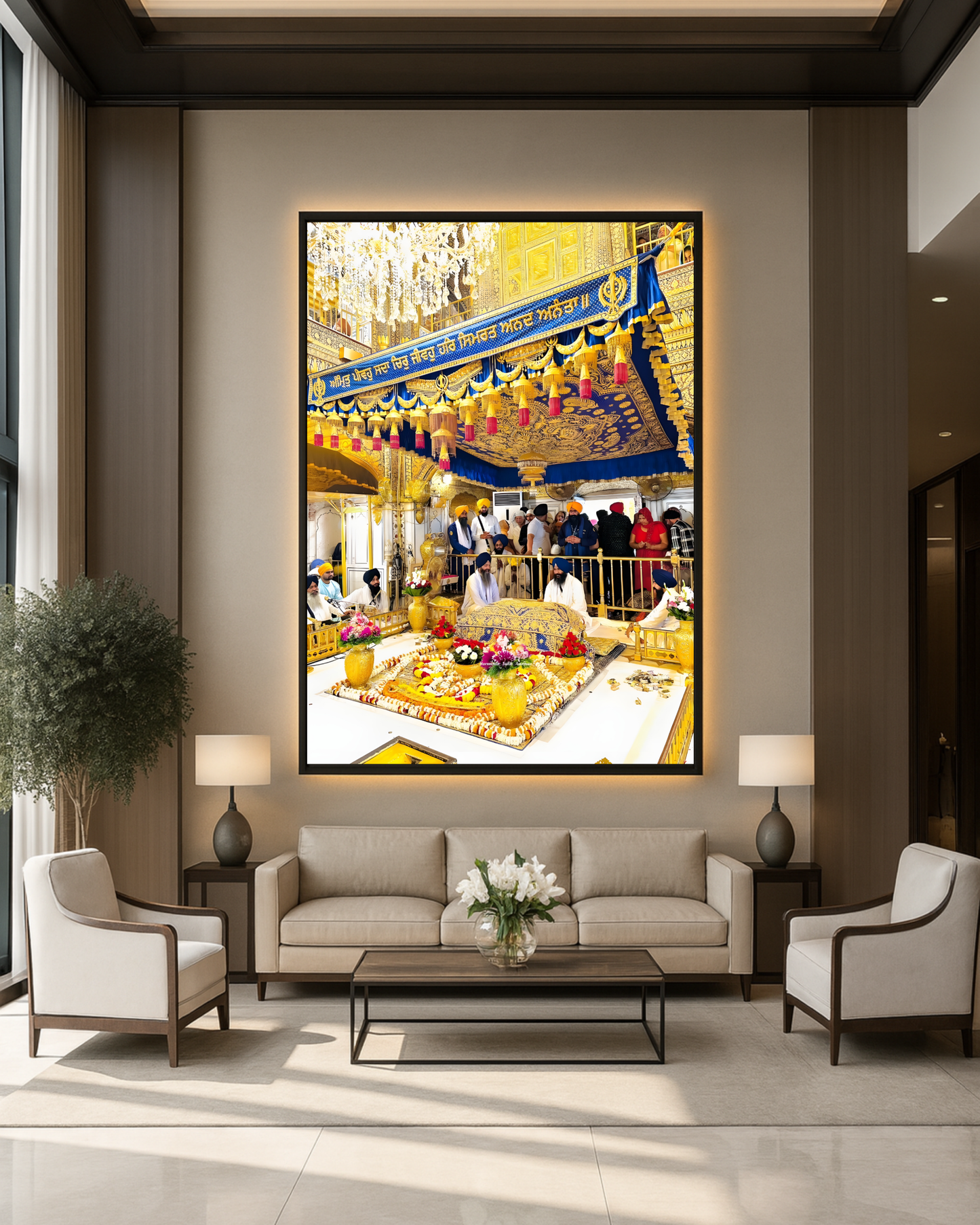 #34 Inside Golden Temple Wall Art Poster