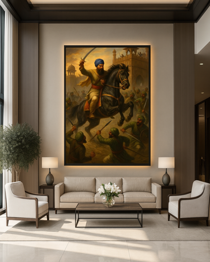 #29 Sikh Warrior Wall Art Poster