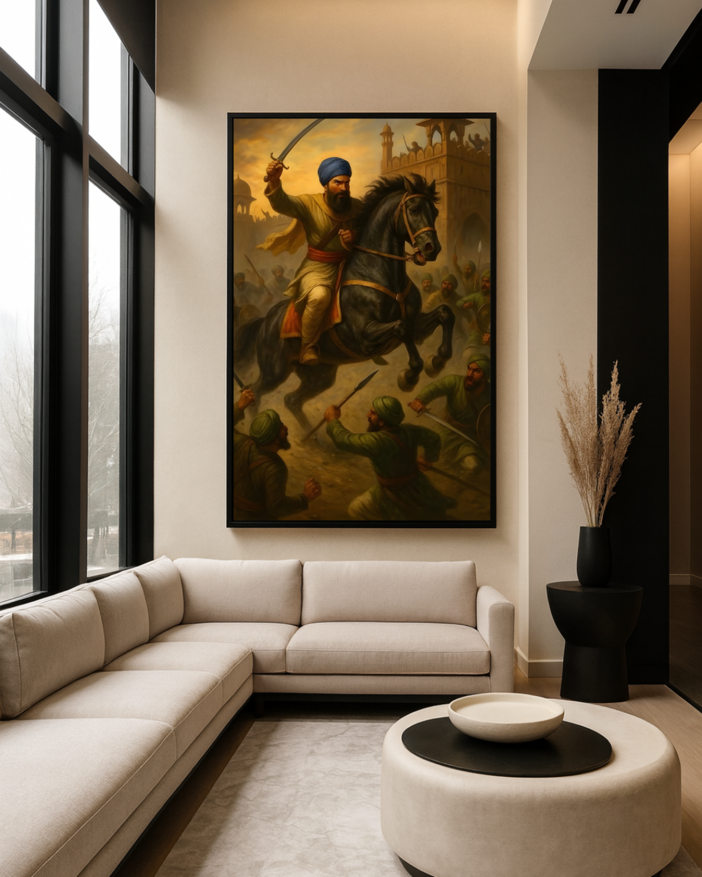 #29 Sikh Warrior Wall Art Poster