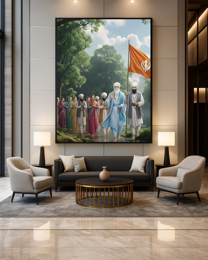 #25 Guru Nanak Dev Ji Wall Art Poster