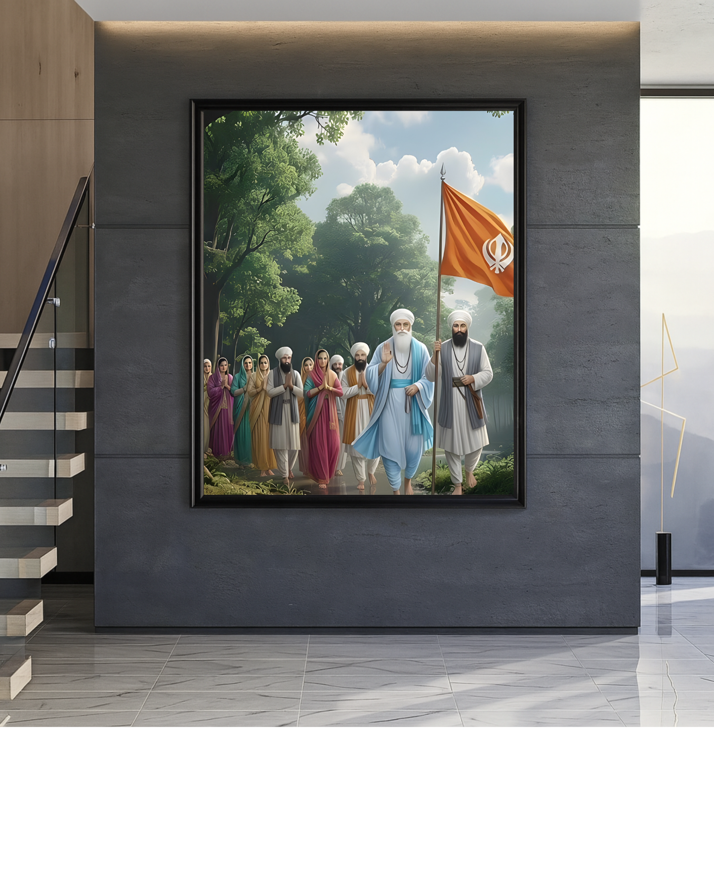 #25 Guru Nanak Dev Ji Wall Art Poster