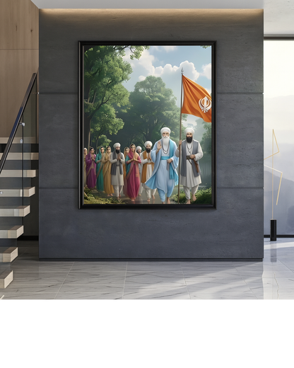#25 Guru Nanak Dev Ji Wall Art Poster